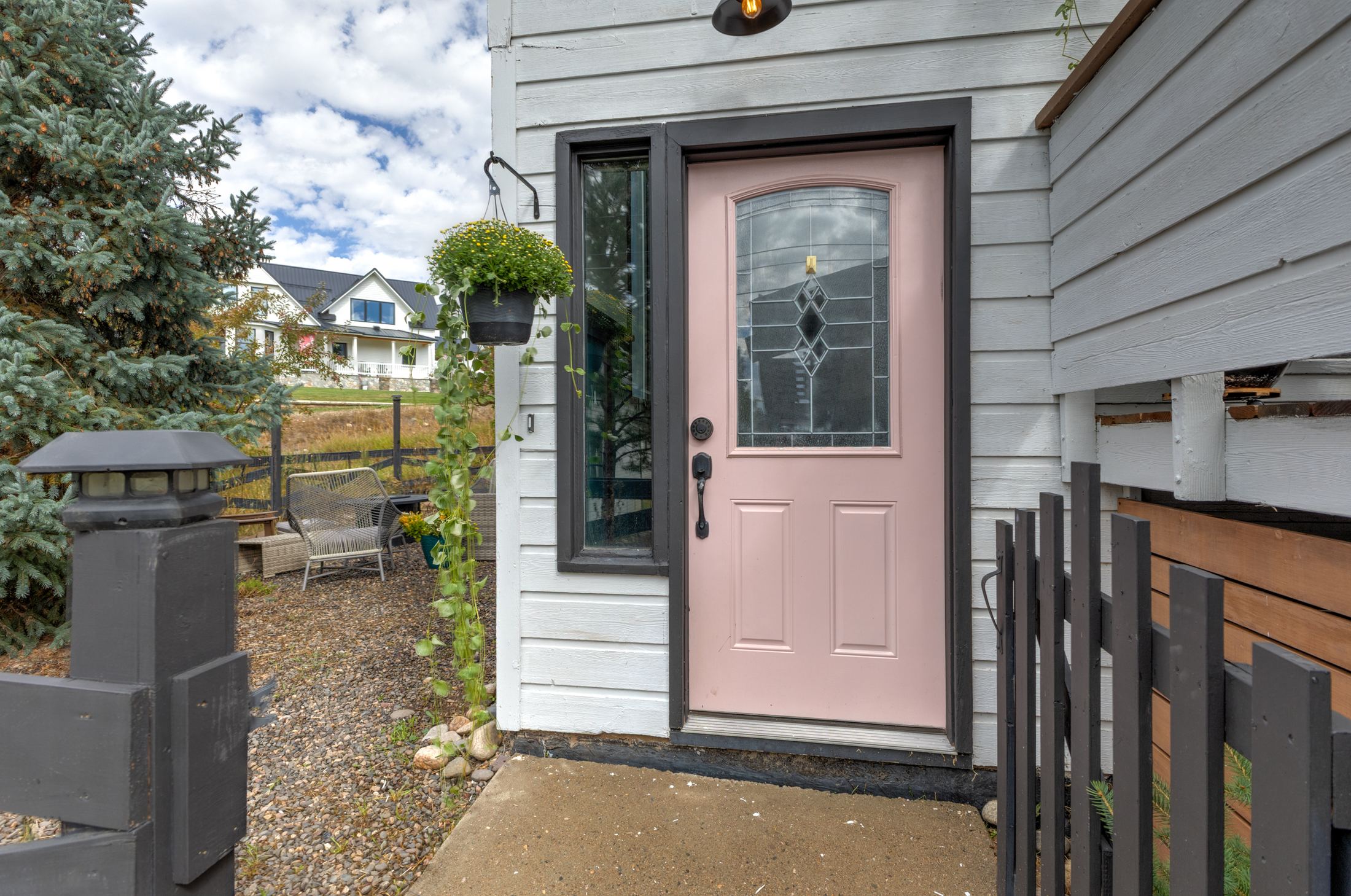 The signature blush entry door