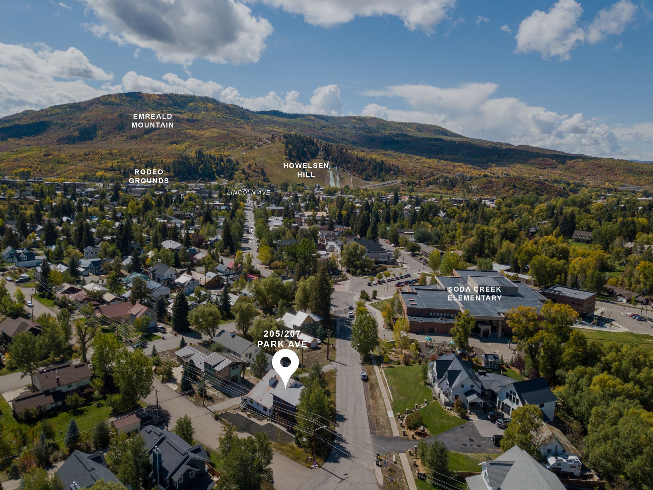 Park Avenue, Old Town Steamboat Springs
